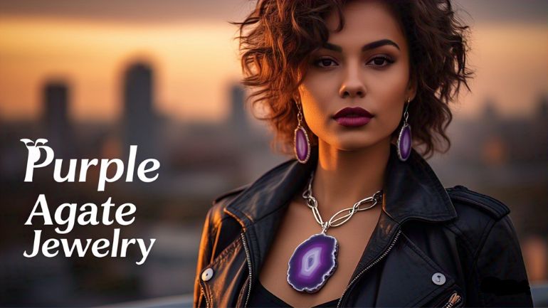 How Can Purple Agate Jewelry Elevate a Simple Outfit Instantly?